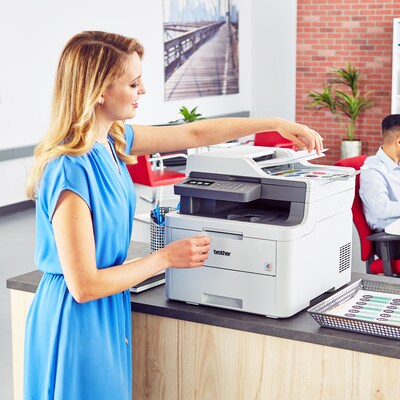 Brother MFC-L3710CW Compact Digital Color All-in-One Printer