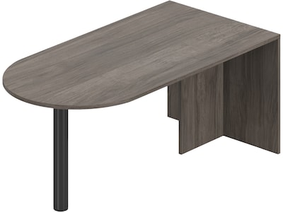 Offices to Go Superior 71 Full End Panel Desk, Artisan Gray (TDSL7136DI-AGL)