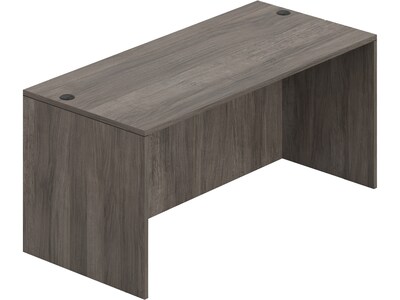 Offices to Go Superior 66 Desk Shell, Artisan Gray (TDSL6630DSAGL)