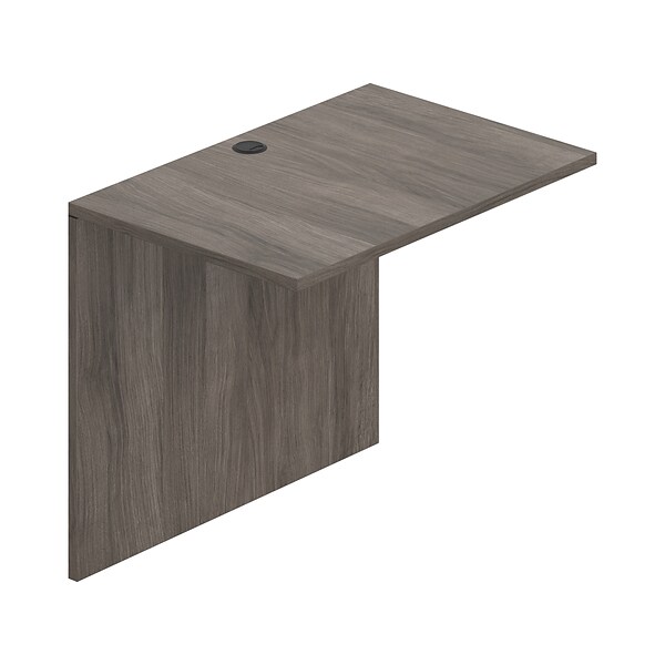 Offices To Go Superior 36 Flush Bridge Desk, Artisan Gray (TDSL3624FBAGL)