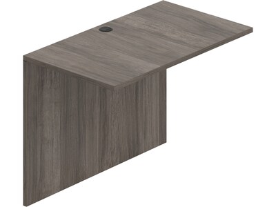 Offices to Go Superior 42 Flush Bridge Desk, Artisan Gray (TDSL4224FBAGL)