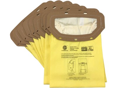 Hoover Shake Out Vacuum Bags, Yellow, 10/Pack (AH10231)