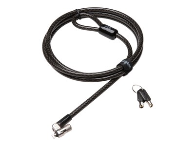 Kensington MicroSaver 2.0 Keyed Laptop Lock Security Cable, Black (K64432WW)