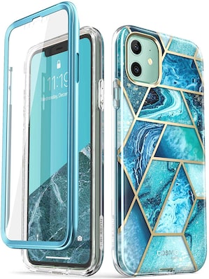 i-Blason Cosmo Patterned Ocean Blue Case for iPhone 11 (IP116.1-COSM-OC)