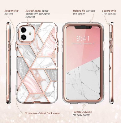i-Blason Cosmo Patterned Marble Case for iPhone 11 (IP116.1-COSM-MA)