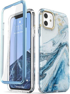 i-Blason Cosmo Artistic Blue Case for iPhone 11 (IP116.1-COSM-BL)