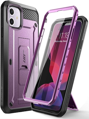 SUPCASE Unicorn Beetle Pro Metallic Purple  Rugged Case for iPhone 11 (S-IP1161-UBP-PU)