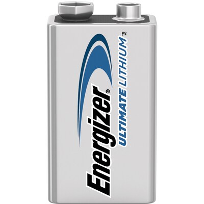 Energizer Ultimate Lithium Battery, 9V (L522BP)
