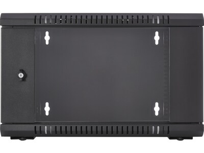 V7 6U Rack Wall Mount Cabinet Black  (RMWC6UG-1N)