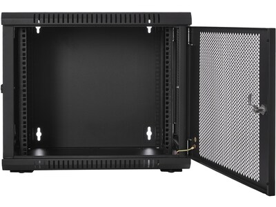 V7 9U Rack Wall Mount Cabinet Black  (RMWC9UV450-1N)