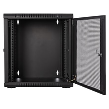 V7 12U Rack Wall Mount Cabinet Black  (RMWC12UV450-1N)