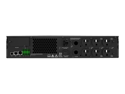 Liebert GXT5 2000 VA UPS, 6 Outlets, Black (GXT5-2000LVRT2UXL)