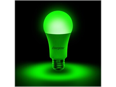 Energizer Connect Smart LED Bulb, White and Multi-Color, A19 (EAC2-1002-RGB)