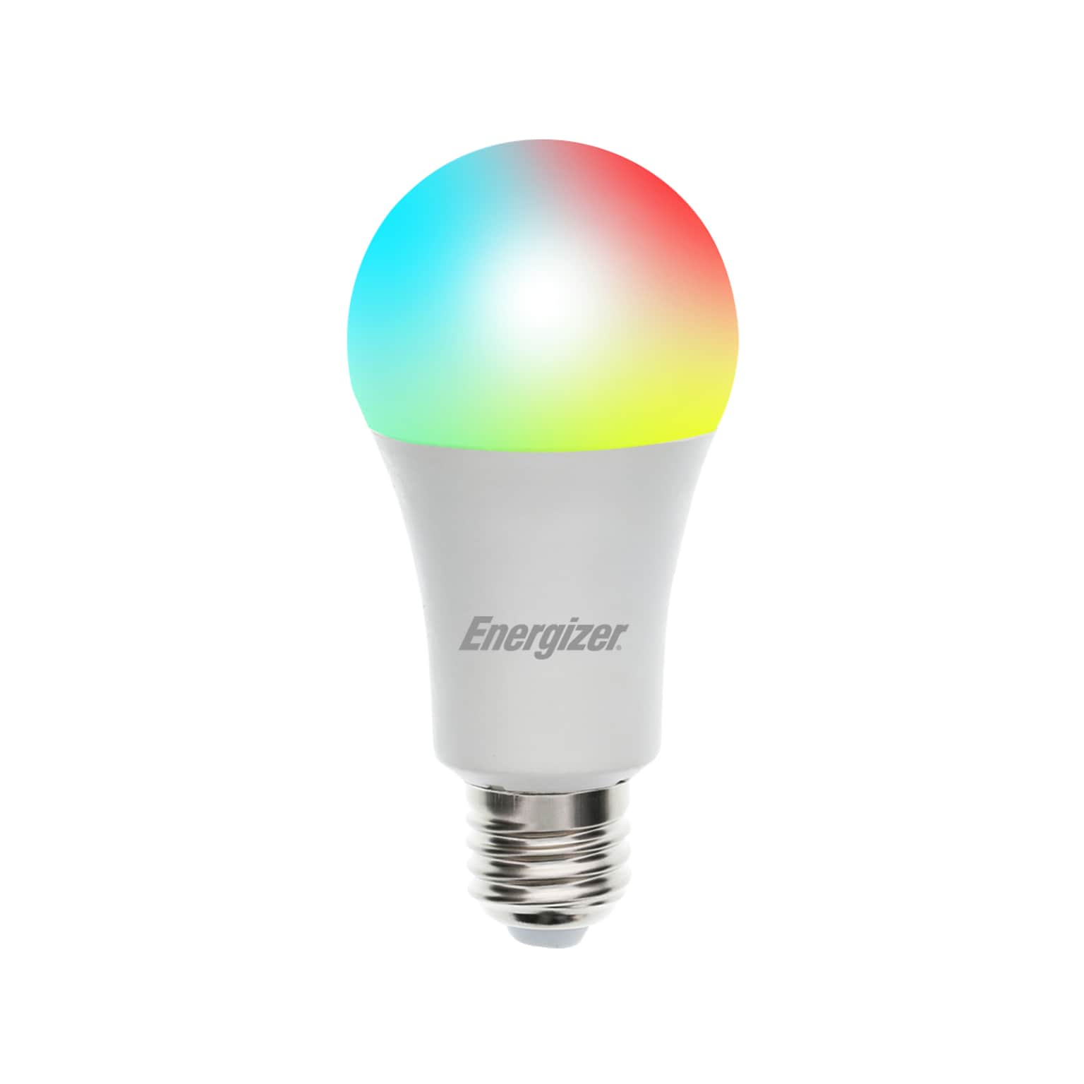 Energizer Connect Smart LED Bulb, Multi-White and Multi-Color, A19 (EAC2-1003-RGB)