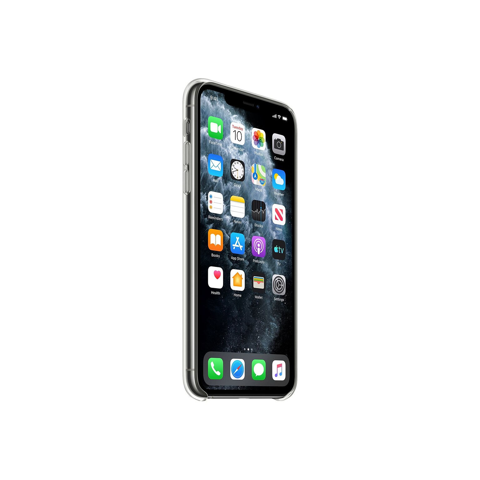 Apple Phone Case for iPhone 11 Pro Max, Clear (MX0H2ZM/A)