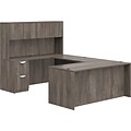 Offices To Go Superior 71 U-Shaped Desk with Hutch, Artisan Gray (TDOTG2-AGL)