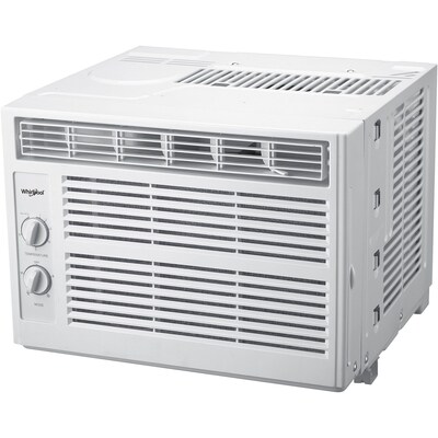 Whirlpool 115-Volt 5000 BTU Window Air Conditioner with Remote, White (WHAW050BW)