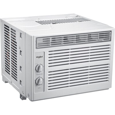 Whirlpool 115-Volt 5000 BTU Window Air Conditioner with Remote, White (WHAW050BW)