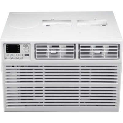 Whirlpool 115-Volt Window Air Conditioner with Remote, White (WHAW081BW)