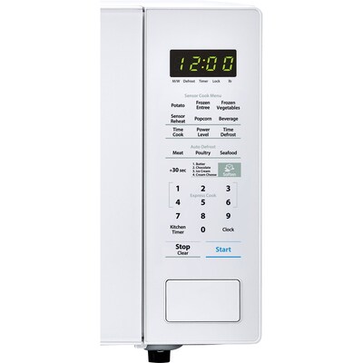 Sharp Carousel 1.4 Cu. Ft. 1000W Countertop Microwave Oven in White