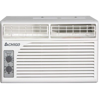 Chigo 5,400 BTU Window Air Conditioner with Mechanical Controls