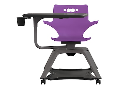 MooreCo Hierarchy Enroll Polypropylene School Chair, Purple (54325-Purple-WA-TC-SC)