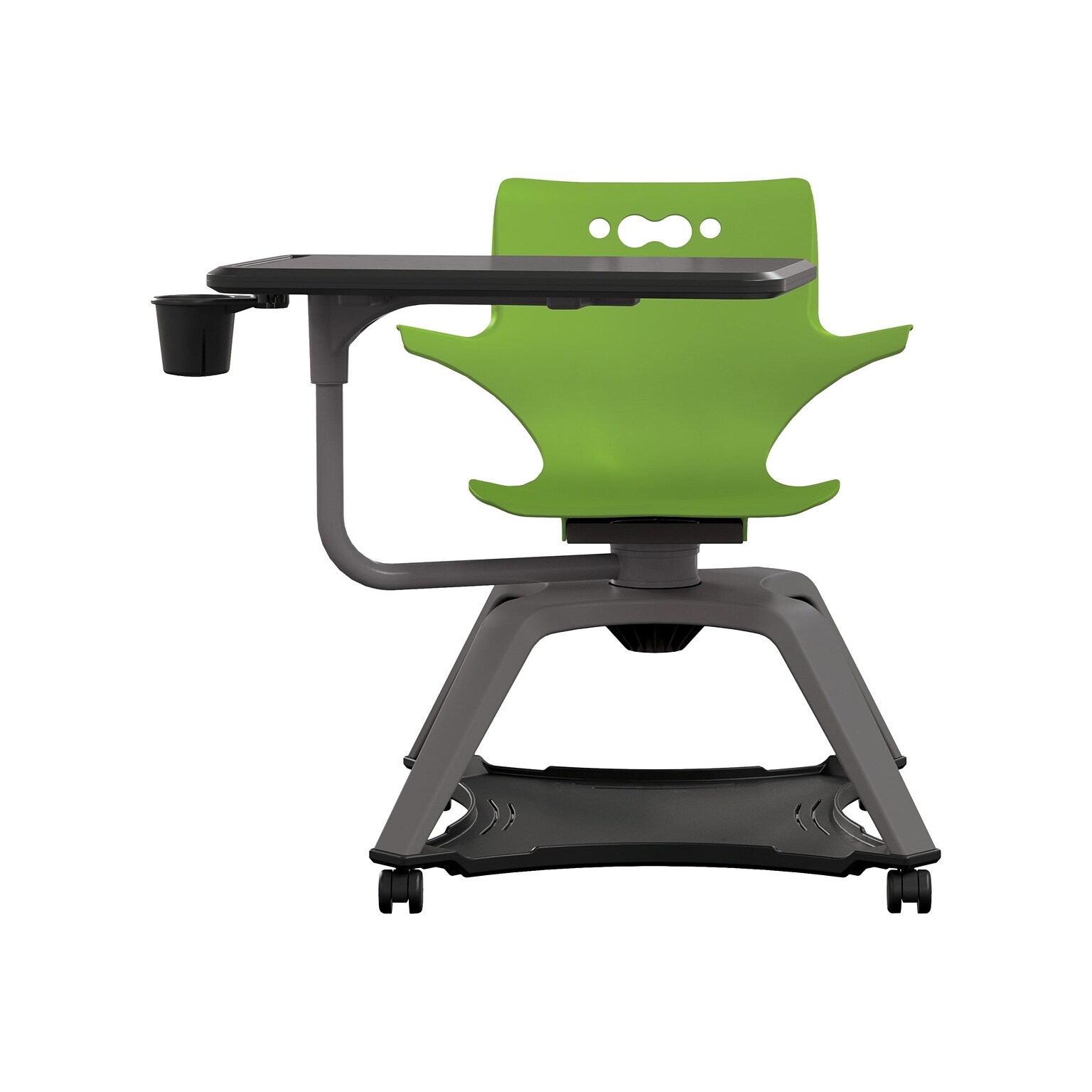 MooreCo Hierarchy Enroll Polypropylene School Chair, Green (54325-Green-WA-TC-SC)