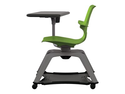 MooreCo Hierarchy Enroll Polypropylene School Chair, Green (54325-Green-WA-TC-SC)