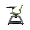 MooreCo Hierarchy Enroll Polypropylene School Chair, Green (54325-Green-WA-TC-SC)