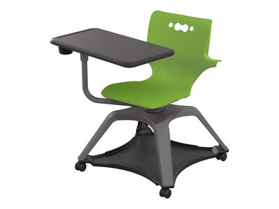MooreCo Hierarchy Enroll Polypropylene School Chair, Green (54325-Green-WA-TC-SC)