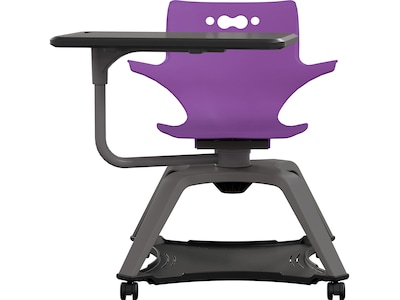 MooreCo Hierarchy Enroll Polypropylene School Chair, Purple (54325-Purple-WA-TN-SC)