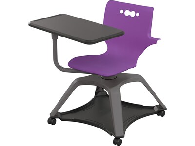 MooreCo Hierarchy Enroll Polypropylene School Chair, Purple (54325-Purple-WA-TN-SC)
