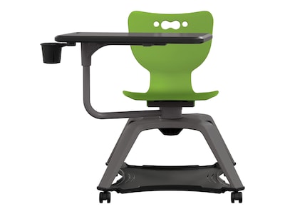 MooreCo Hierarchy Enroll Polypropylene School Chair, Green (54325-Green-NA-TC-SC)