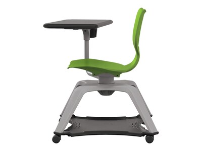 MooreCo Hierarchy Enroll Polypropylene School Chair, Green (54325-Green-NA-TC-SC)