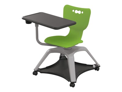 MooreCo Hierarchy Enroll Polypropylene School Chair, Green (54325-Green-NA-TC-SC)
