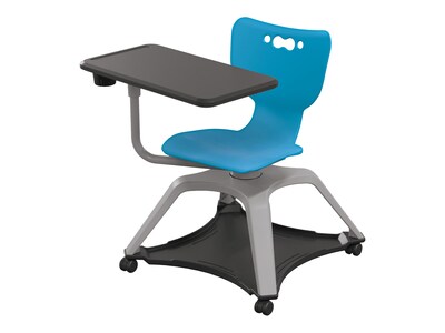 MooreCo Hierarchy Enroll Polypropylene School Chair, Blue (54325-Blue-NA-TC-SC)