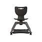 MooreCo Hierarchy Enroll Polypropylene School Chair, Black (54325-Black-NA-NN-SC)