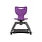 MooreCo Hierarchy Enroll Polypropylene School Chair, Purple (54325-Purple-NA-NN-SC)
