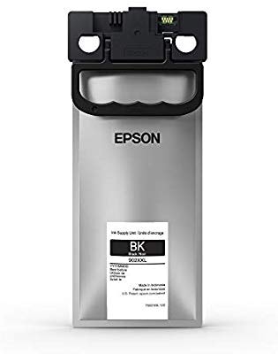 Epson T902XXL Black Extra High Yield Ink Cartridge, Prints Up to 10,000 Pages (T902XXL120)