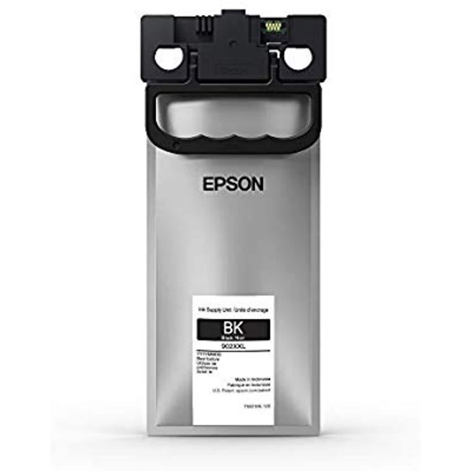 Epson T902XXL Black Extra High Yield Ink Cartridge, Prints Up to 10,000 Pages (T902XXL120)