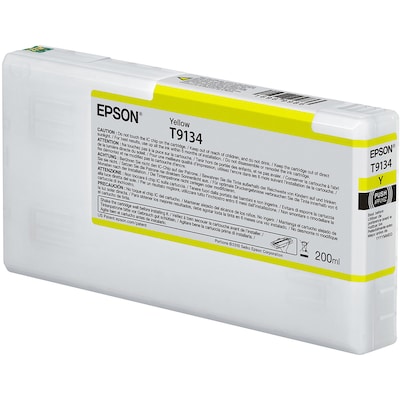 Epson T913 Yellow Standard Yield Ink Cartridge (T913400)