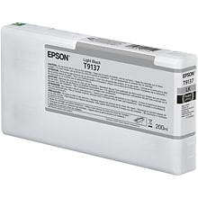 Epson T913 Light Black Standard Yield Ink Cartridge (T913700)