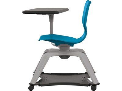 MooreCo Hierarchy Enroll Polypropylene School Chair, Blue (54325-Blue-NA-TN-SC)