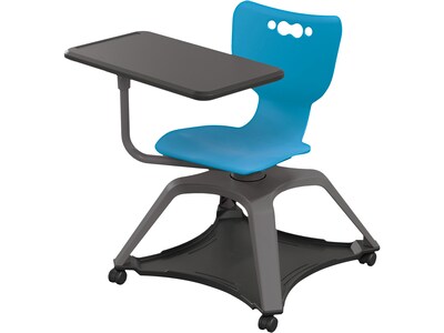 MooreCo Hierarchy Enroll Polypropylene School Chair, Blue (54325-Blue-NA-TN-SC)