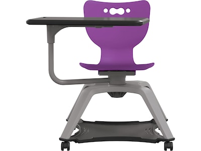 MooreCo Hierarchy Enroll Polypropylene School Chair, Purple (54325-Purple-NA-TN-SC)