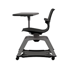 MooreCo Hierarchy Enroll Polypropylene School Chair, Black (54325-Black-WA-TN-SC)