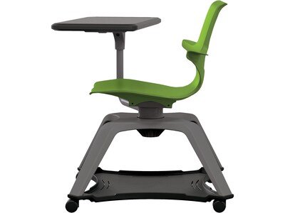 MooreCo Hierarchy Enroll Polypropylene School Chair, Green (54325-Green-WA-TN-SC)
