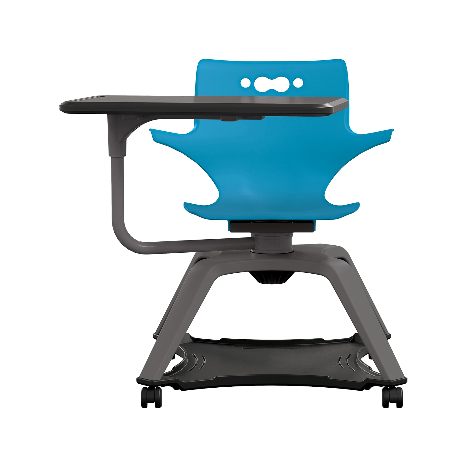 MooreCo Hierarchy Enroll Polypropylene School Chair, Blue (54325-Blue-WA-TN-SC)