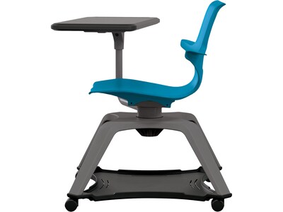 MooreCo Hierarchy Enroll Polypropylene School Chair, Blue (54325-Blue-WA-TN-SC)