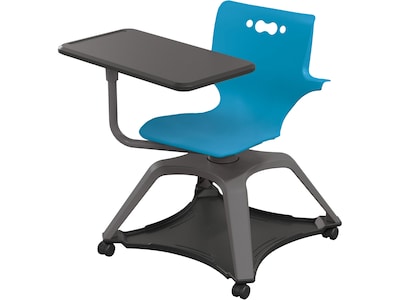 MooreCo Hierarchy Enroll Polypropylene School Chair, Blue (54325-Blue-WA-TN-SC)